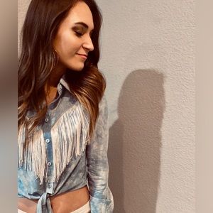 Rodeo Fringe Crop Top
